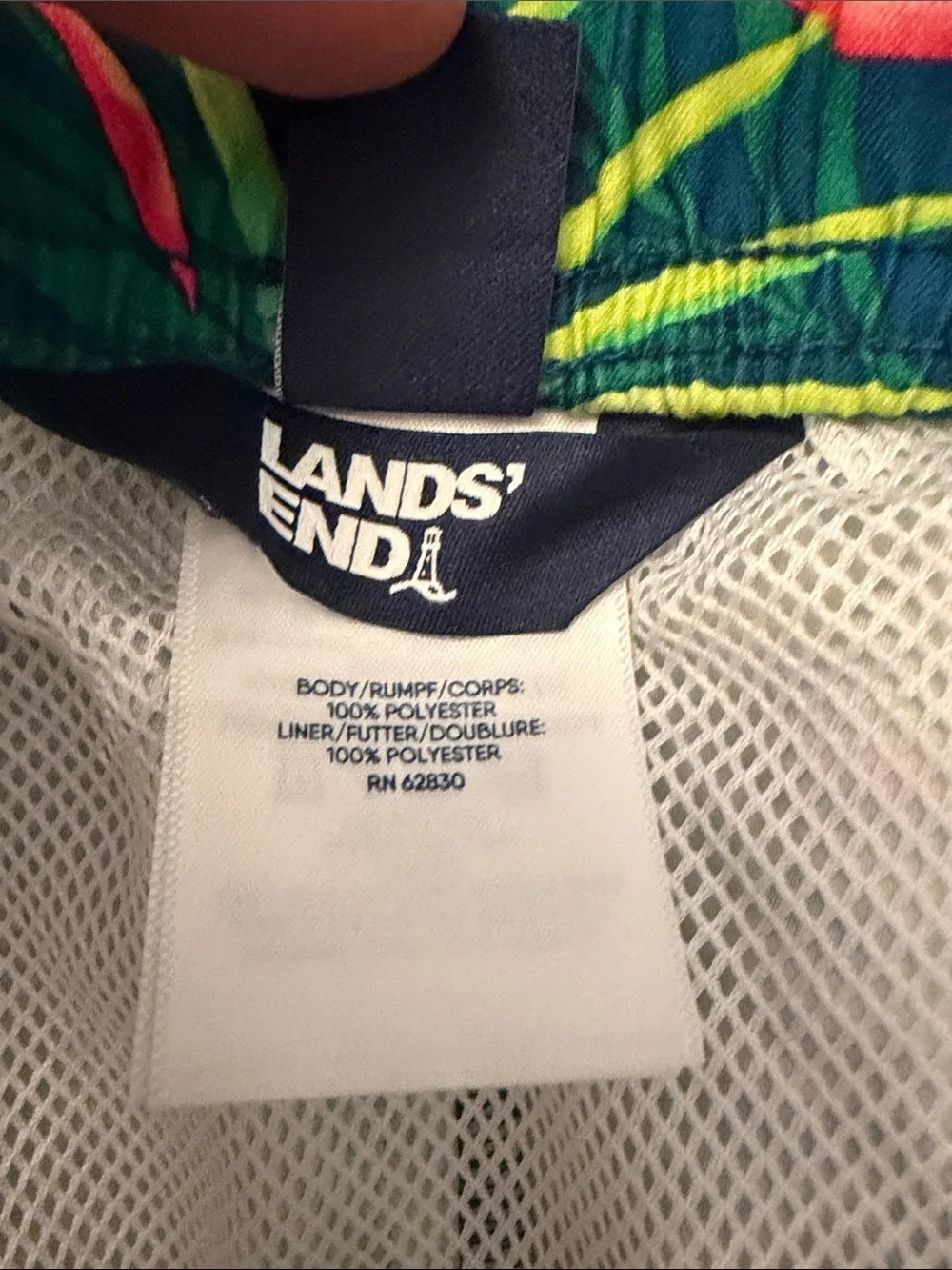 Lands End vibrant tropical